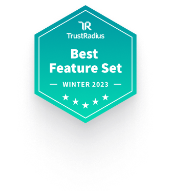 TrustRadius Best Feature Set Winter 2023