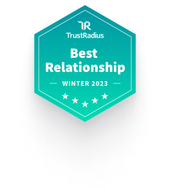 TrustRadius Best Relationship Winter 2023