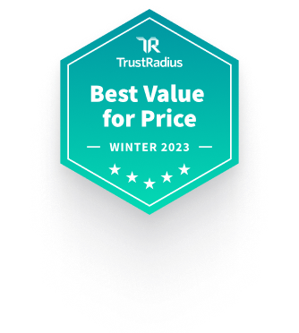 TrustRadius Best Value for Price Winter 2023